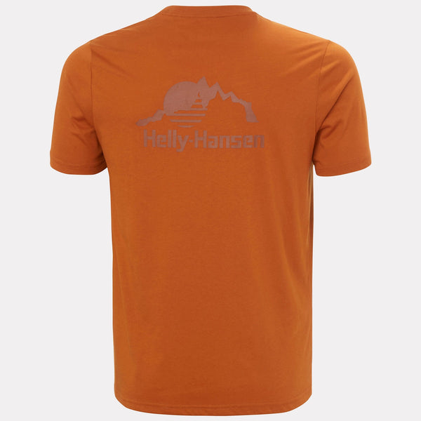 NORD GRAPHIC TSHIRT, GINGER BISC, XXL