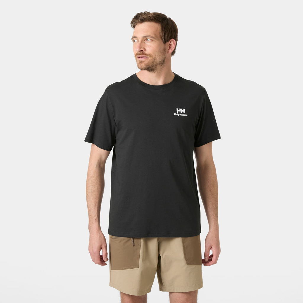 NORD GRAPHIC TSHIRT, EBONY, XXL