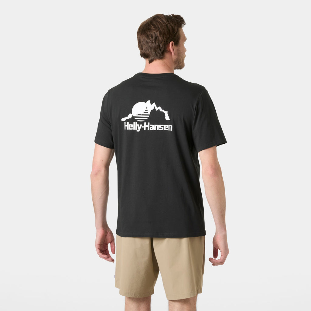 NORD GRAPHIC TSHIRT, EBONY, XXL