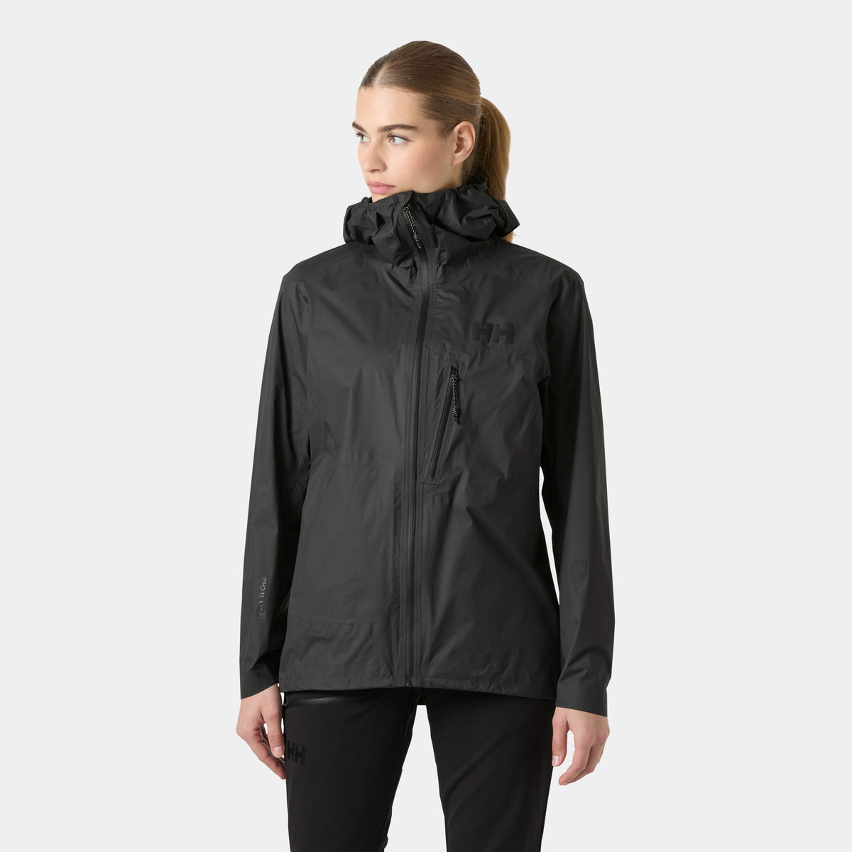 W ODIN INFINITY MINIMALIST JKT, EBONY, XL