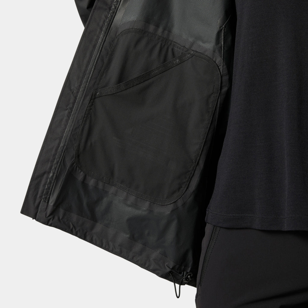 W ODIN INFINITY MINIMALIST JKT, EBONY, XL