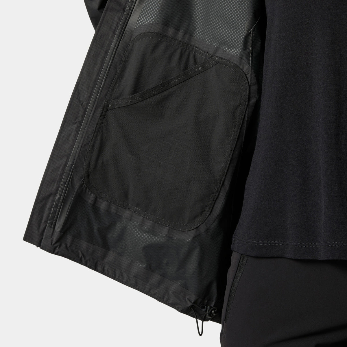 W ODIN INFINITY MINIMALIST JKT, EBONY, XL