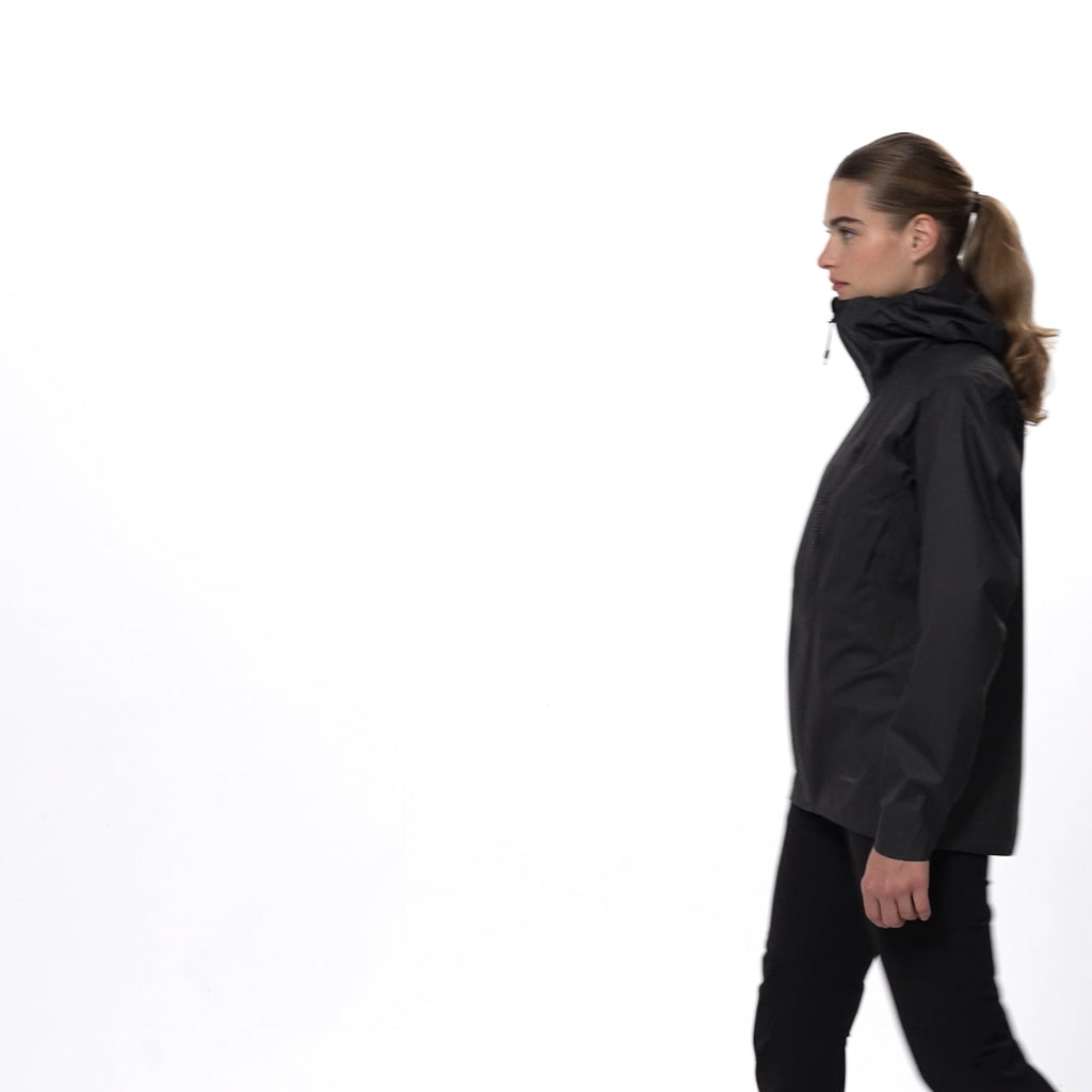 W ODIN INFINITY MINIMALIST JKT, EBONY, XL