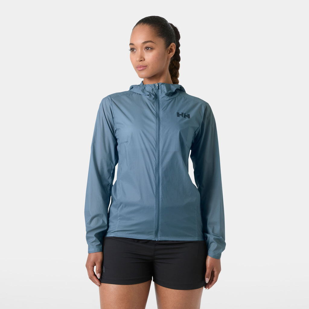 W TRAIL WINDBREAKER JKT, WASHED NAVY, XL