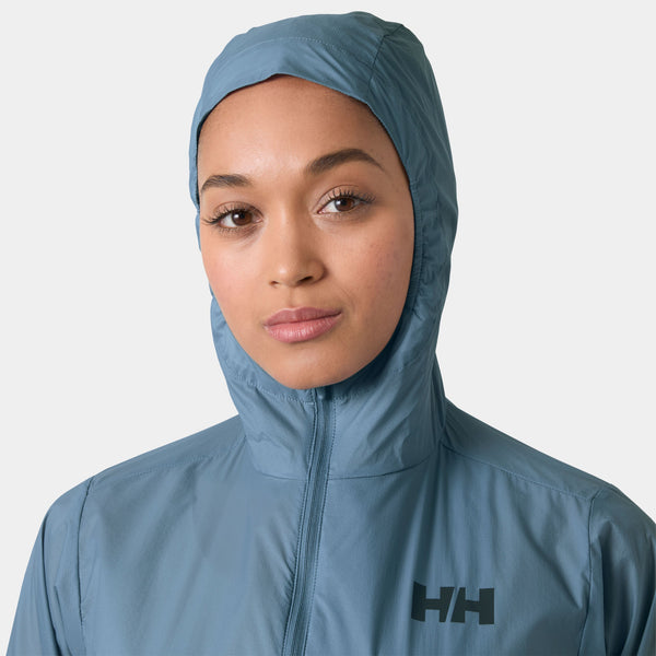 W TRAIL WINDBREAKER JKT, WASHED NAVY, XL