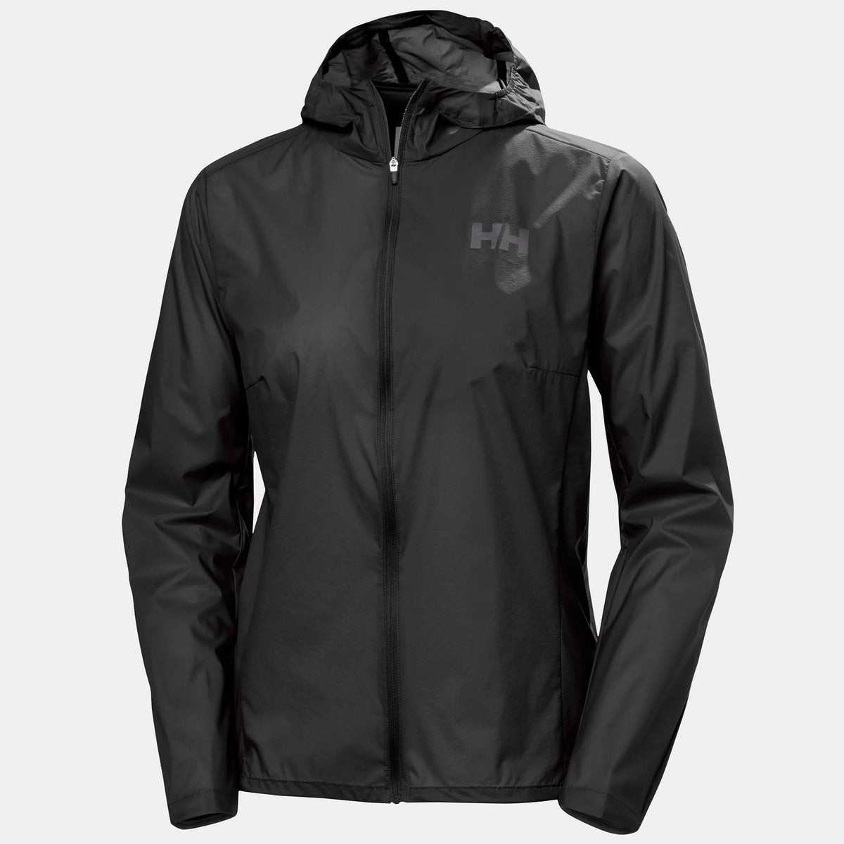 W TRAIL WINDBREAKER JKT, BLACK, L