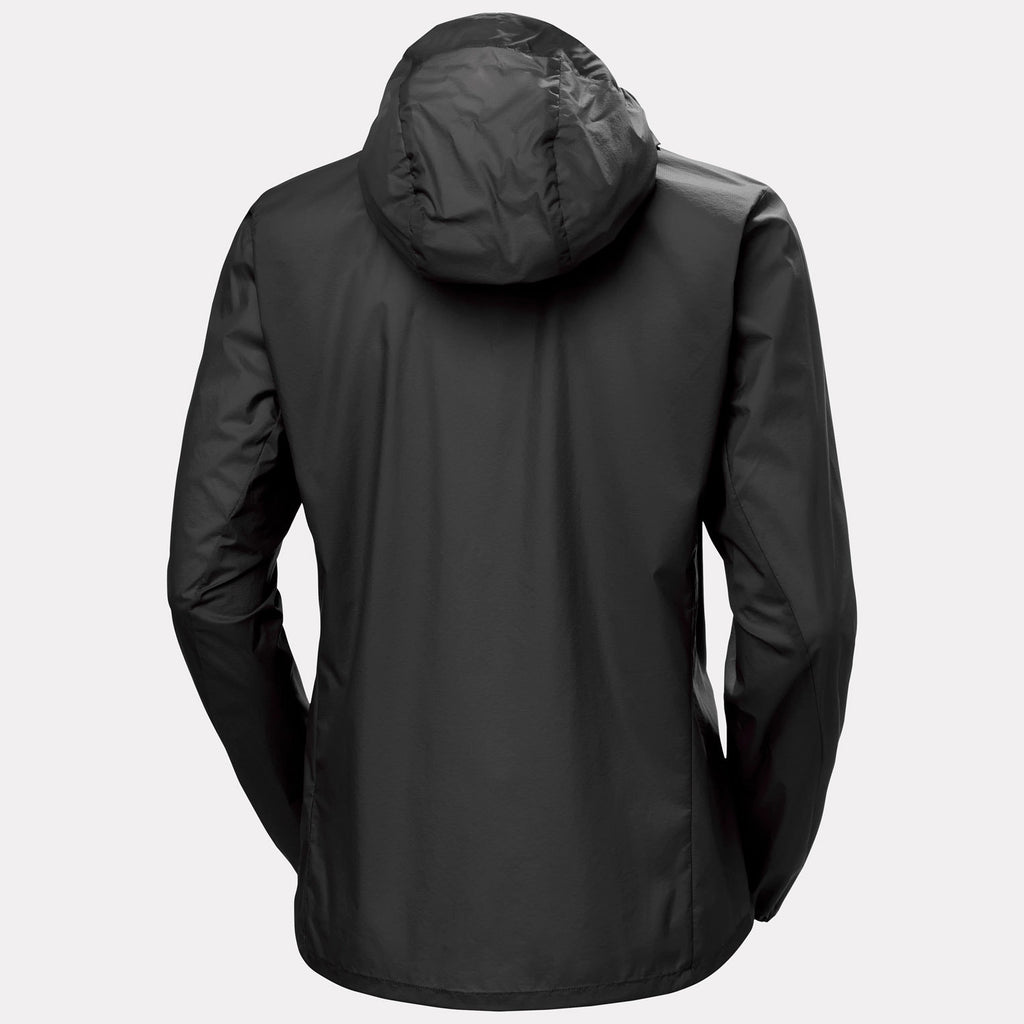 W TRAIL WINDBREAKER JKT, BLACK, L
