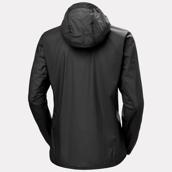 W TRAIL WINDBREAKER JKT, BLACK, L
