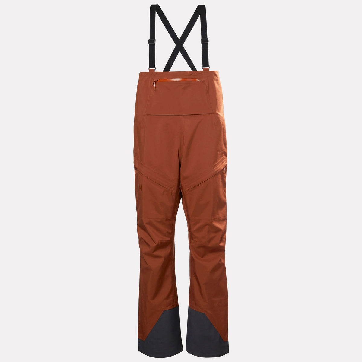 W VERGLAS BC BIB SHELL PANT, IRON OXIDE, L