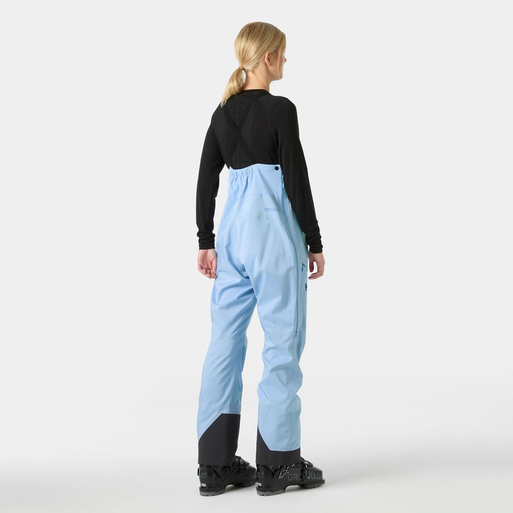 W VERGLAS BC BIB SHELL PANT, BRIGHT BLUE, L
