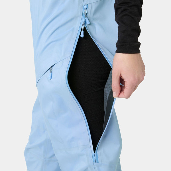 W VERGLAS BC BIB SHELL PANT, BRIGHT BLUE, L