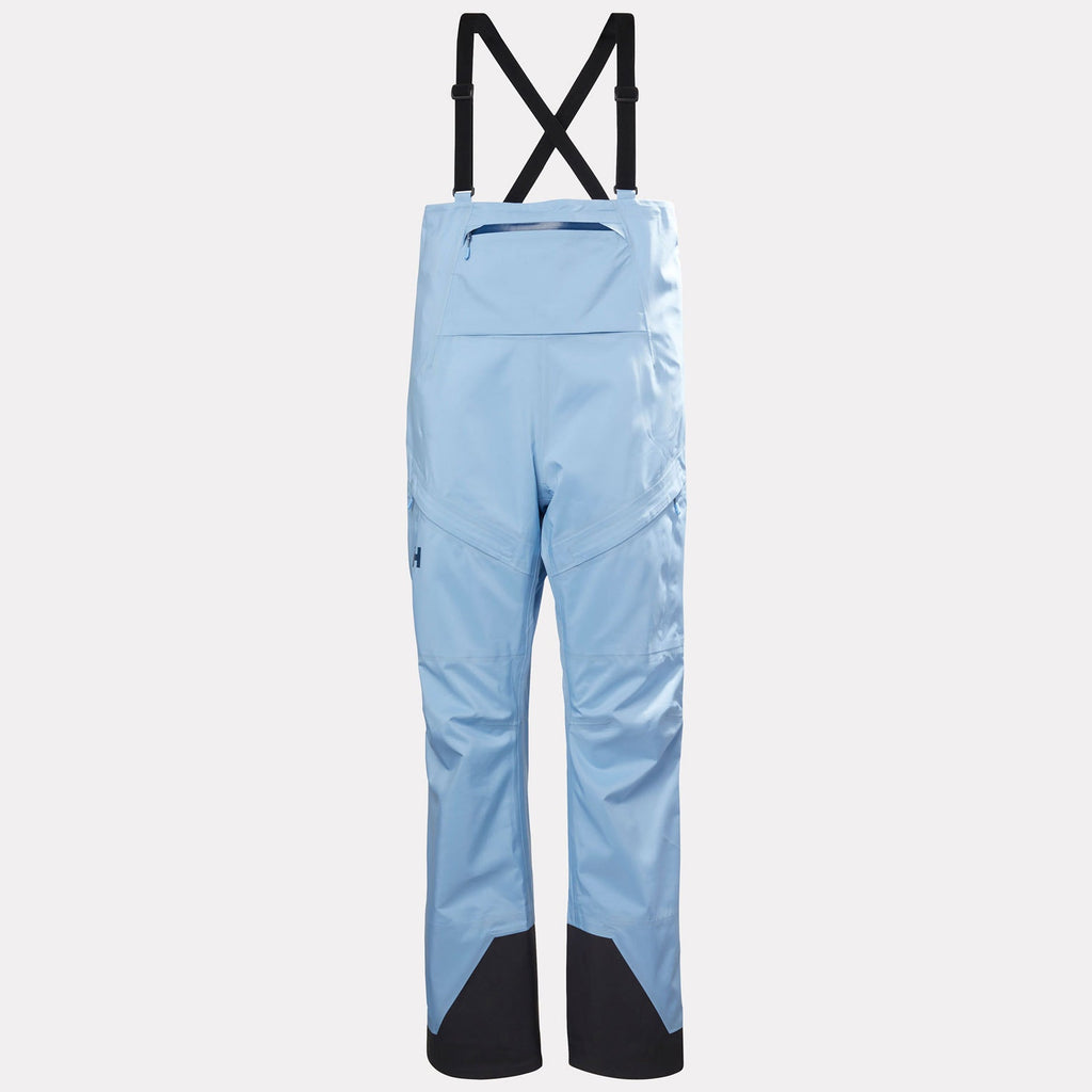 W VERGLAS BC BIB SHELL PANT, BRIGHT BLUE, L