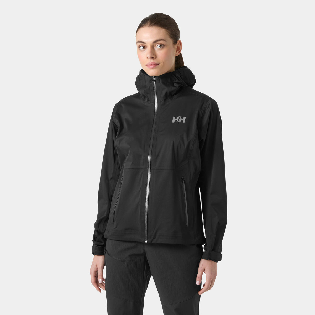W MOMENTUM 3L STRETCH JACKET, BLACK, L