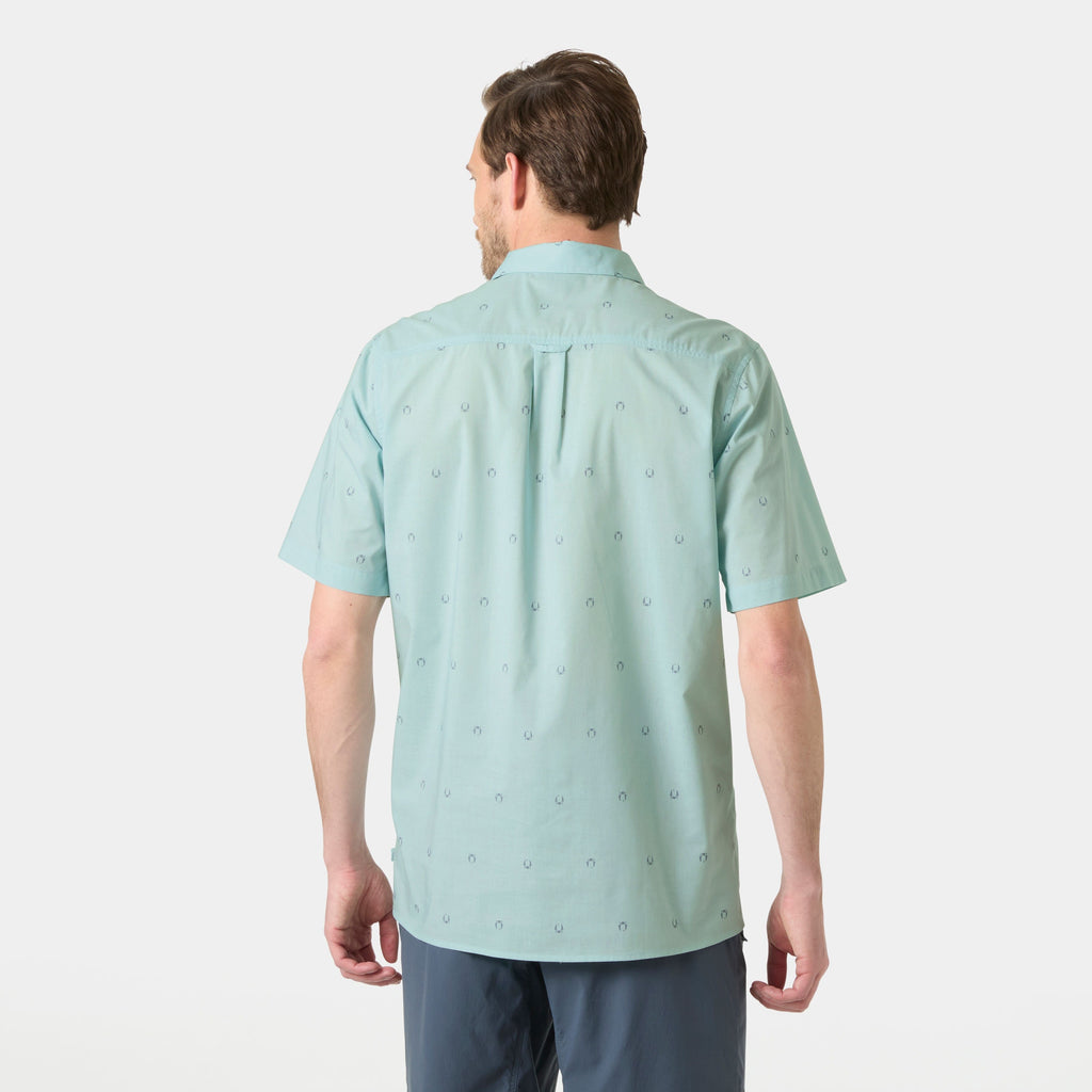VIKEN SS SHIRT, BARELY BLUE, XXL