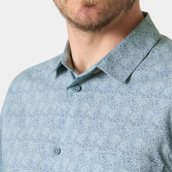 VIKEN SS SHIRT, WASHED NAVY, L