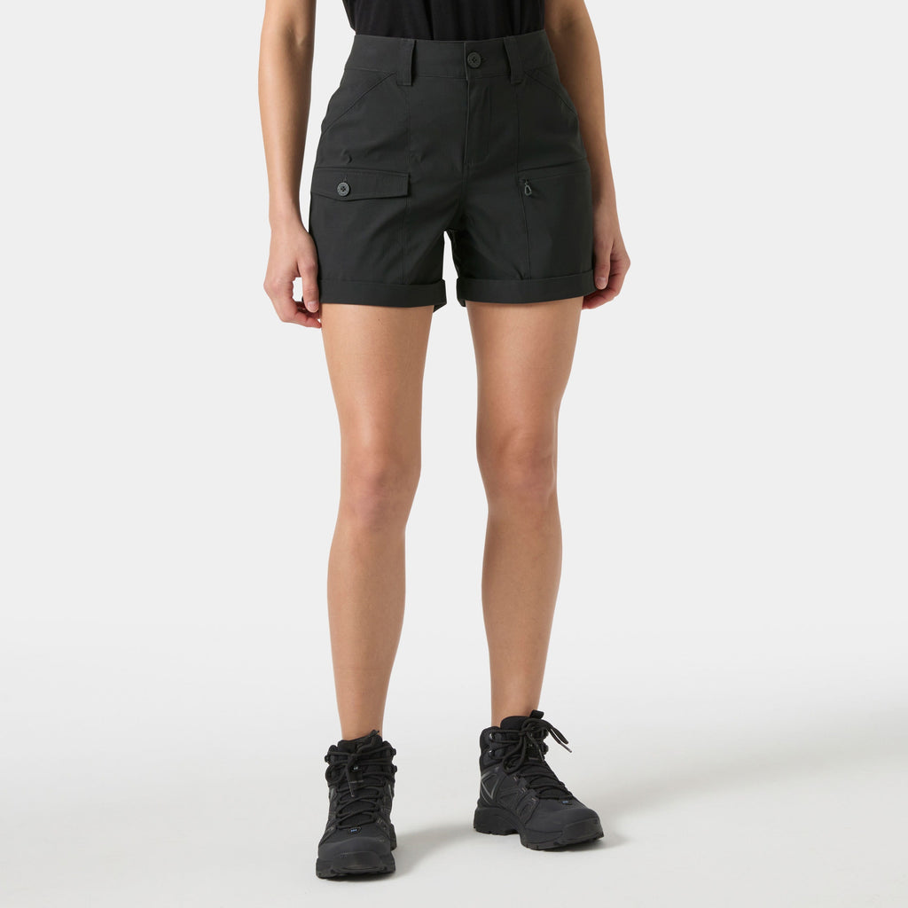 W MARIDALEN SHORTS, EBONY, XL
