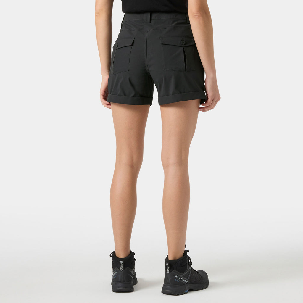 W MARIDALEN SHORTS, EBONY, XL