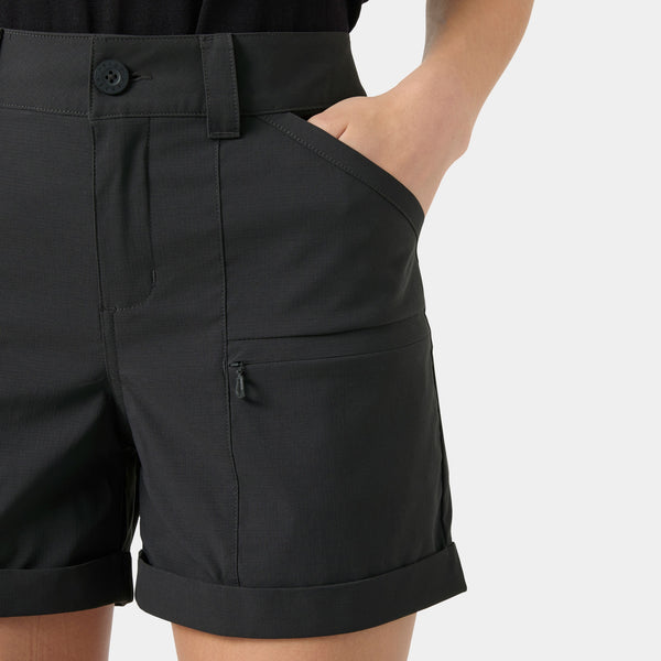 W MARIDALEN SHORTS, EBONY, XL
