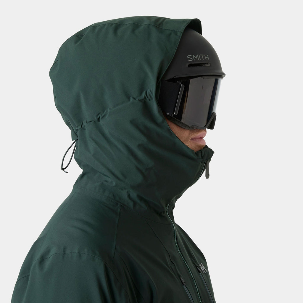 ALPHA LONG INS JACKET, DARK JUNGLE, XXL