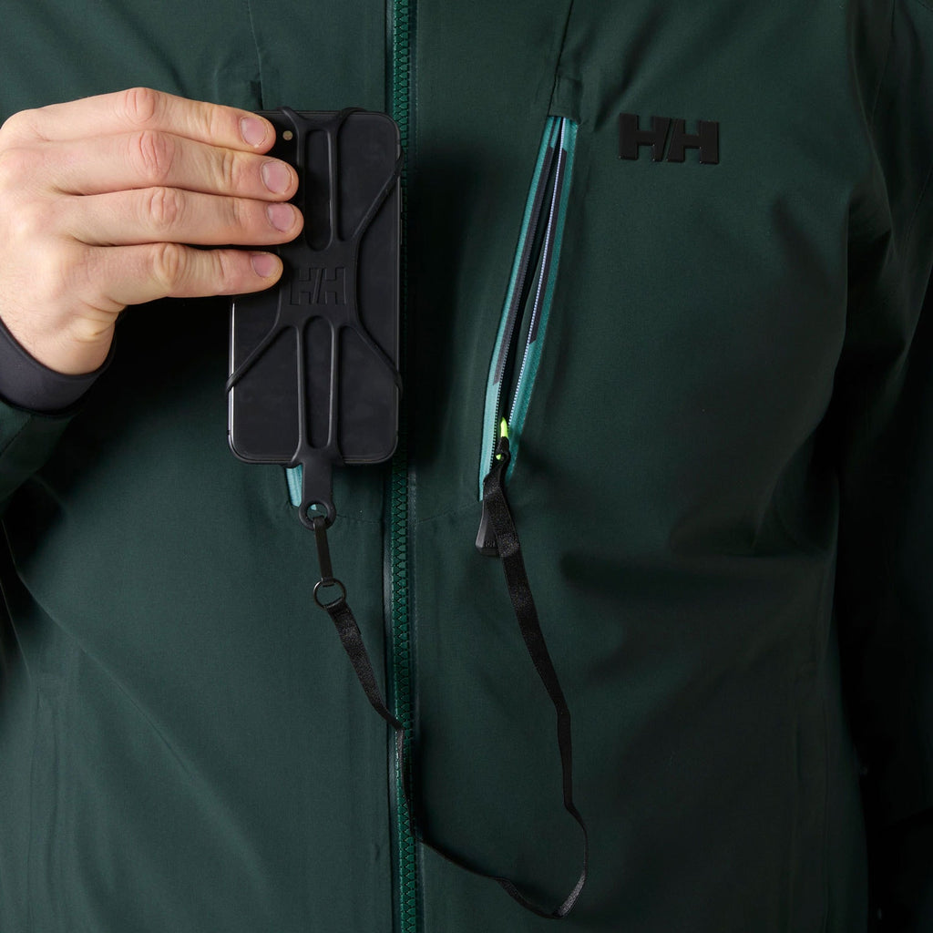 ALPHA LONG INS JACKET, DARK JUNGLE, XXL