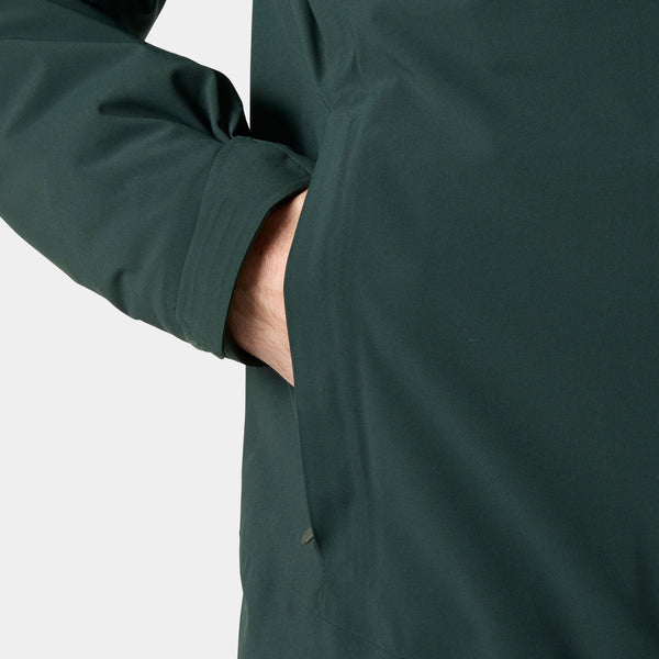 ALPHA LONG INS JACKET, DARK JUNGLE, XXL
