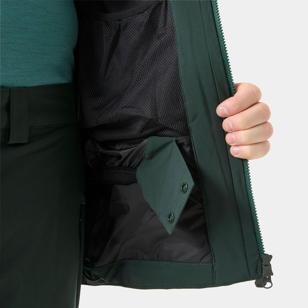 ALPHA LONG INS JACKET, DARK JUNGLE, XXL