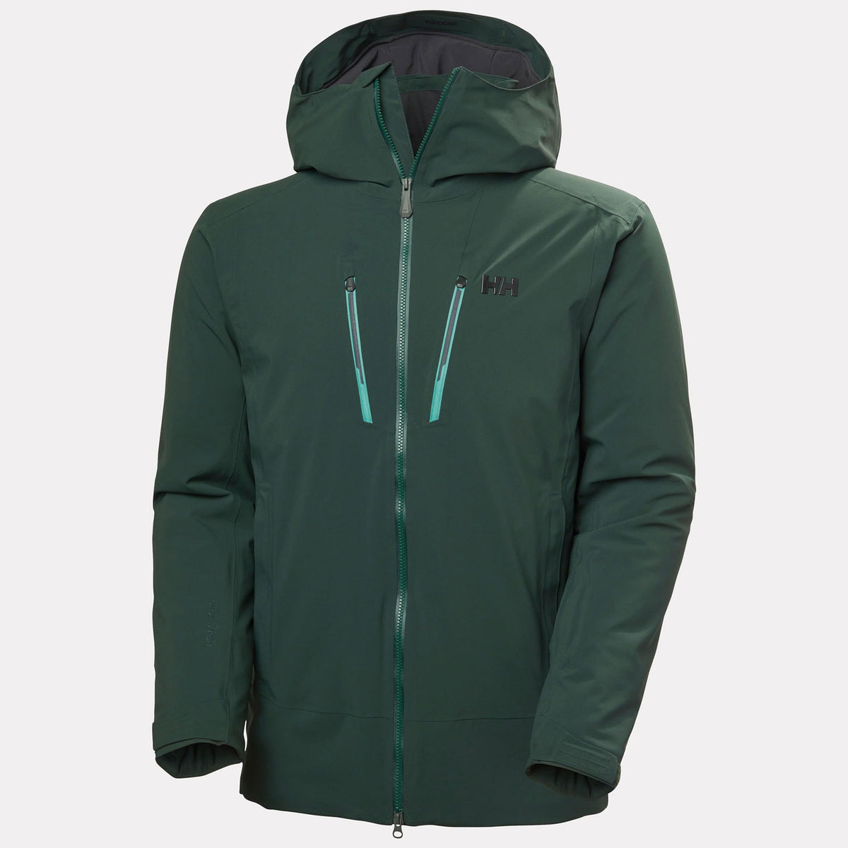 ALPHA LONG INS JACKET, DARK JUNGLE, XXL