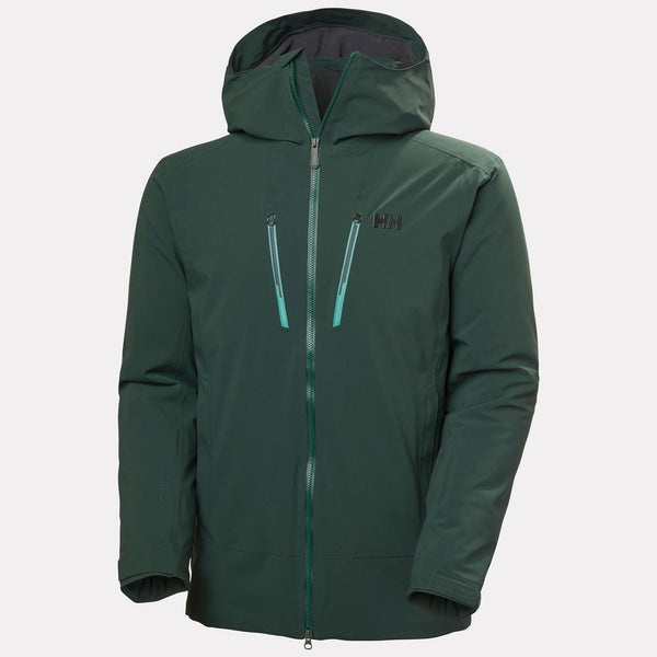ALPHA LONG INS JACKET, DARK JUNGLE, XXL