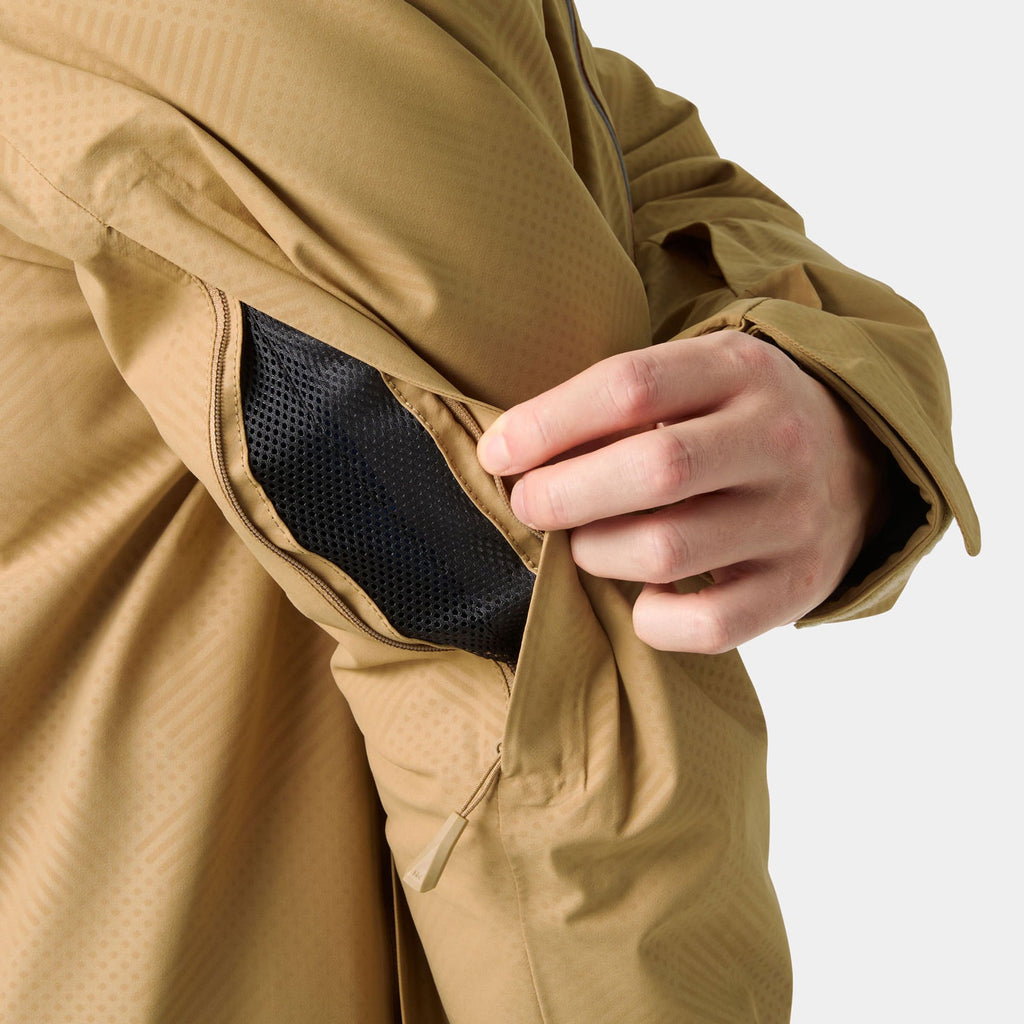 ALPHA LONG INS JACKET, ELMWOOD PLA, XXL