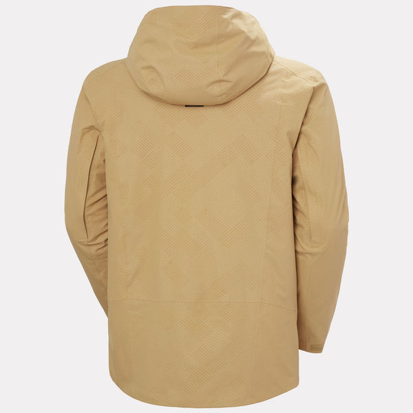ALPHA LONG INS JACKET, ELMWOOD PLA, XXL