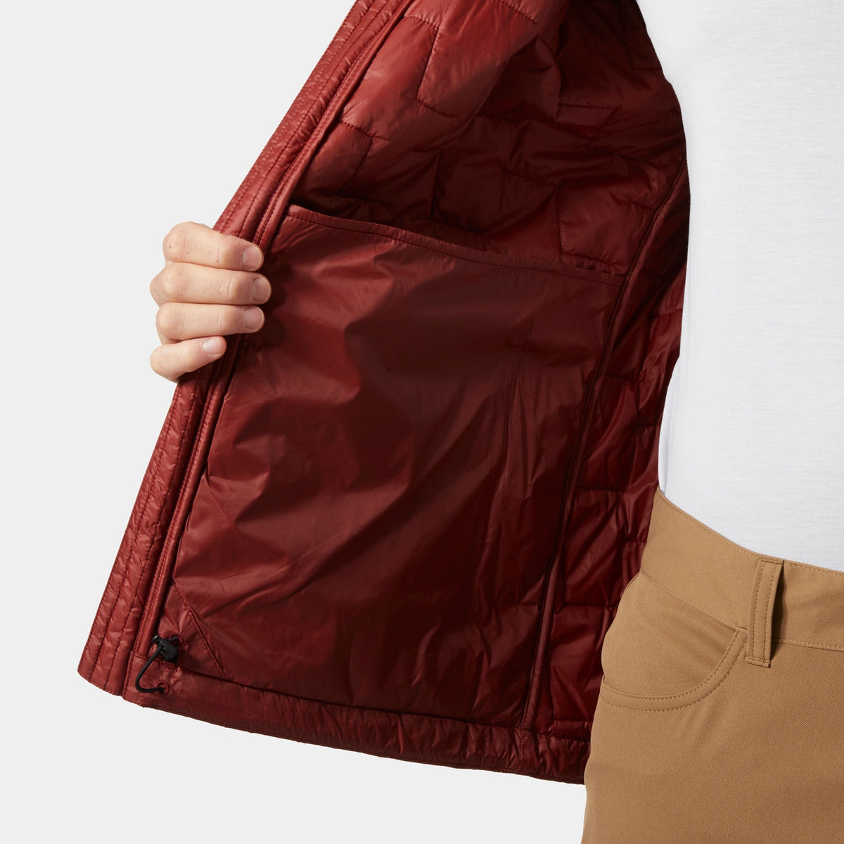 LIFALOFT HOODED INSULATOR JKT, MARS RED, XXL