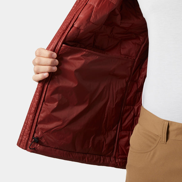 LIFALOFT HOODED INSULATOR JKT, MARS RED, XXL