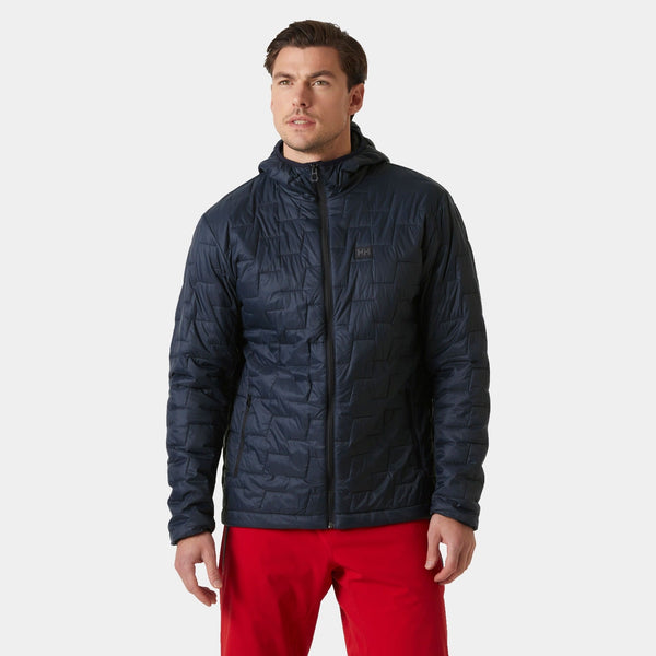 LIFALOFT HOODED INSULATOR JKT, NAVY, M