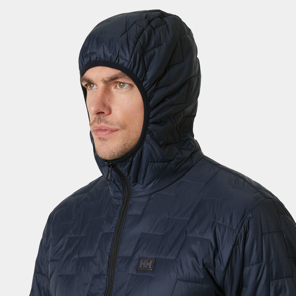 LIFALOFT HOODED INSULATOR JKT, NAVY, M