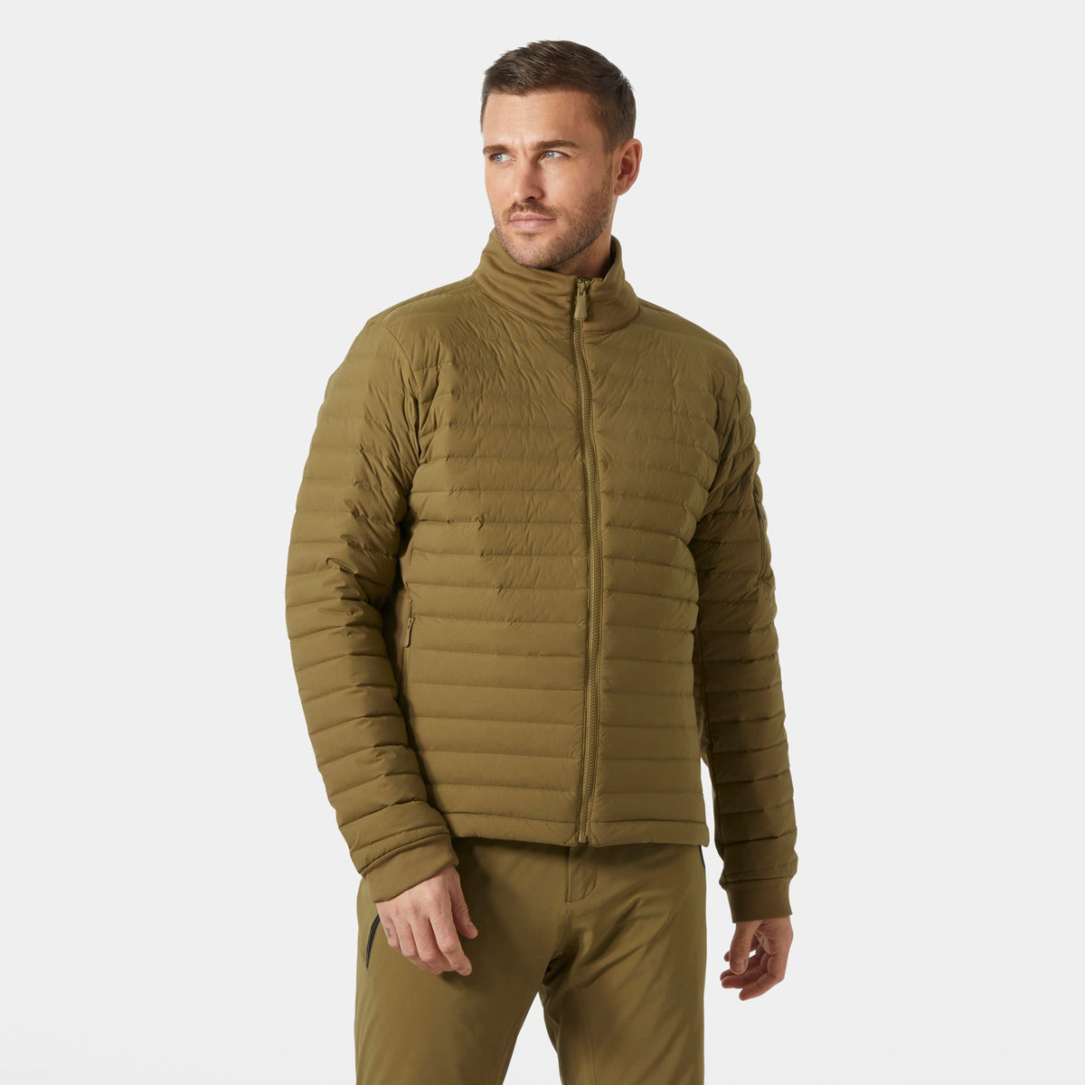 ALPHA LIGHT DOWN JACKET, SEPIA, XXL Main image