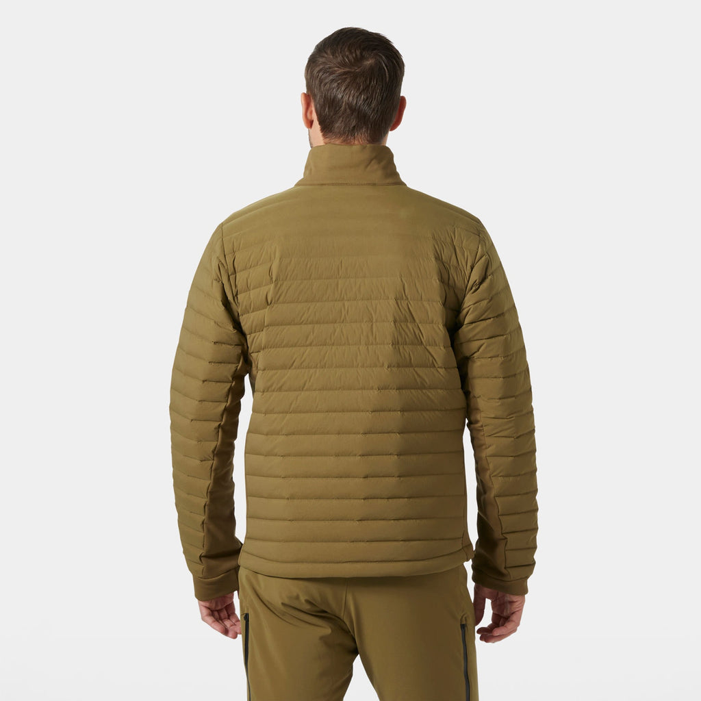 ALPHA LIGHT DOWN JACKET, SEPIA, XXL