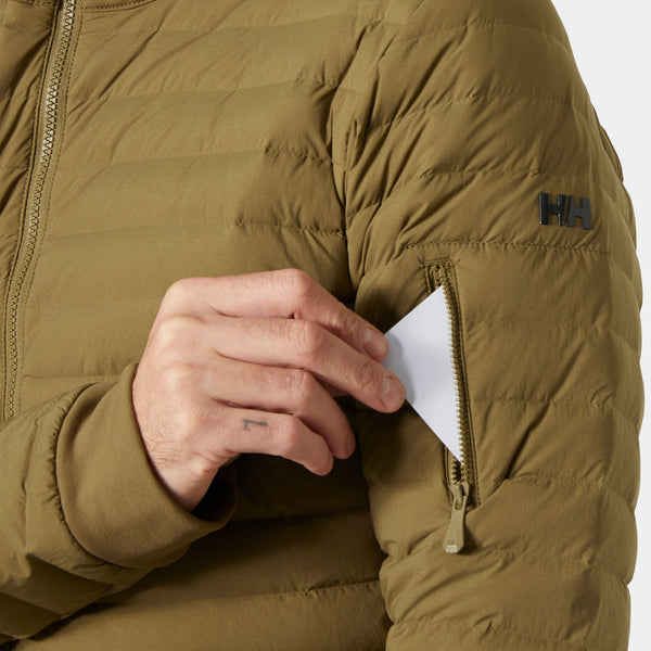 ALPHA LIGHT DOWN JACKET, SEPIA, XXL