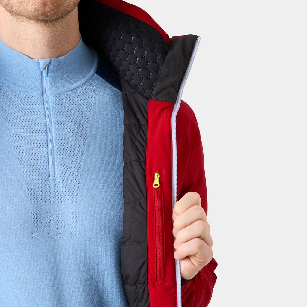 ALPHA LIFALOFT JACKET, RED, XXL