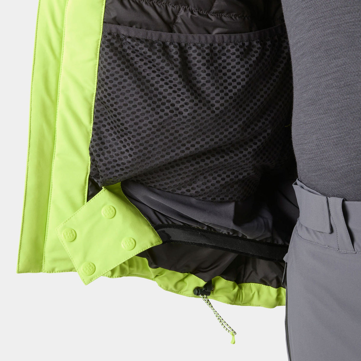 ALPHA LIFALOFT JACKET, LUMINOUS GR, XXL
