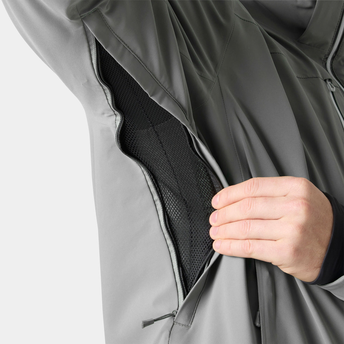 ALPHA LIFALOFT JACKET, CONCRETE, XXL