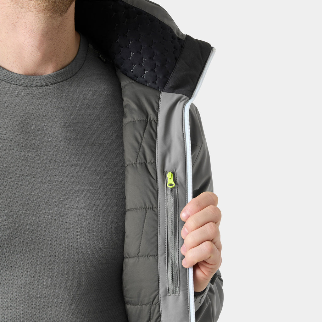 ALPHA LIFALOFT JACKET, CONCRETE, XXL