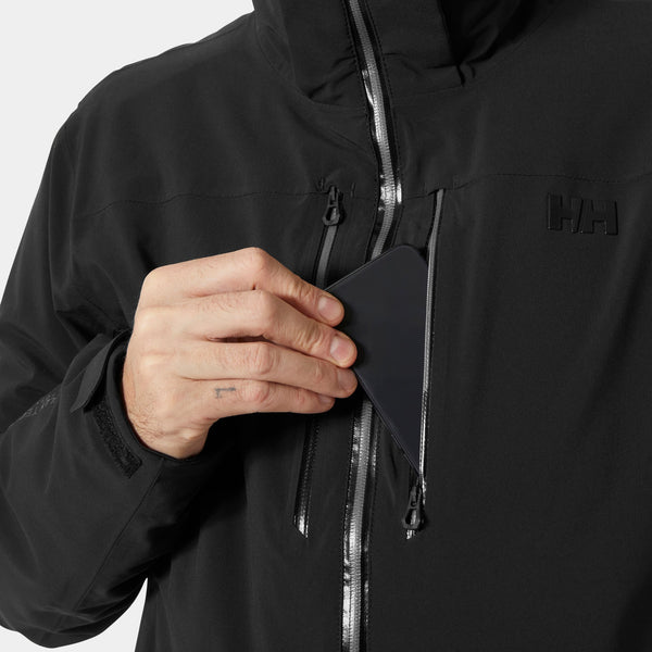 ALPHA LIFALOFT JACKET, BLACK, XXL