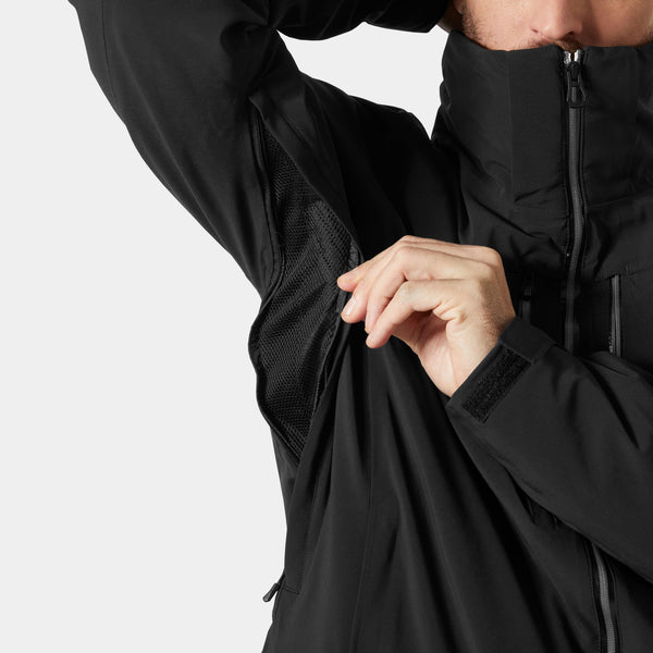 ALPHA LIFALOFT JACKET, BLACK, XXL