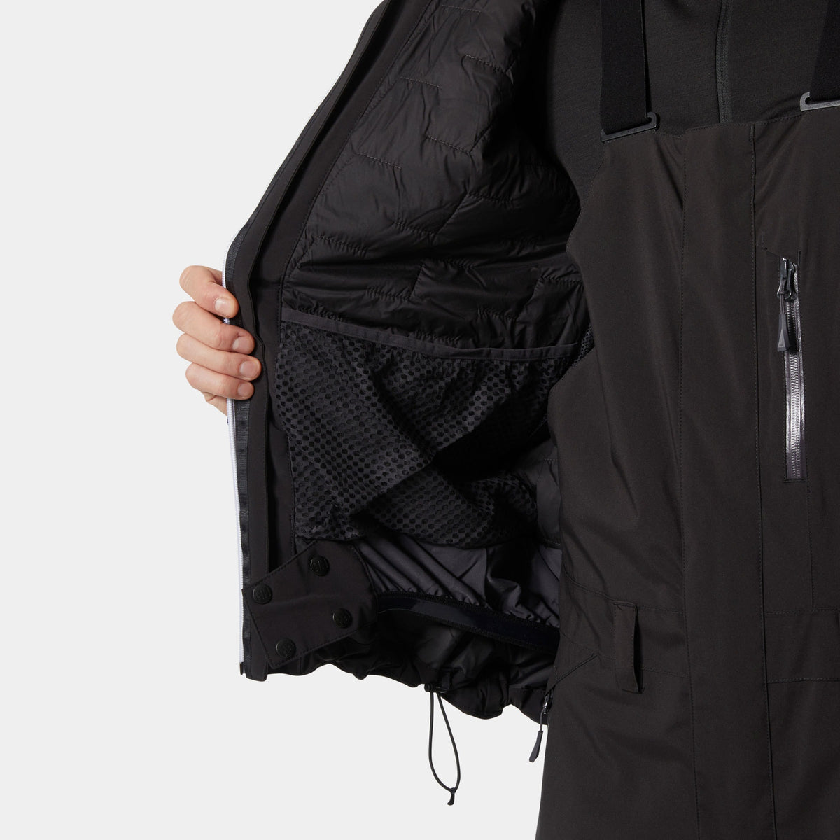 ALPHA LIFALOFT JACKET, BLACK, XXL