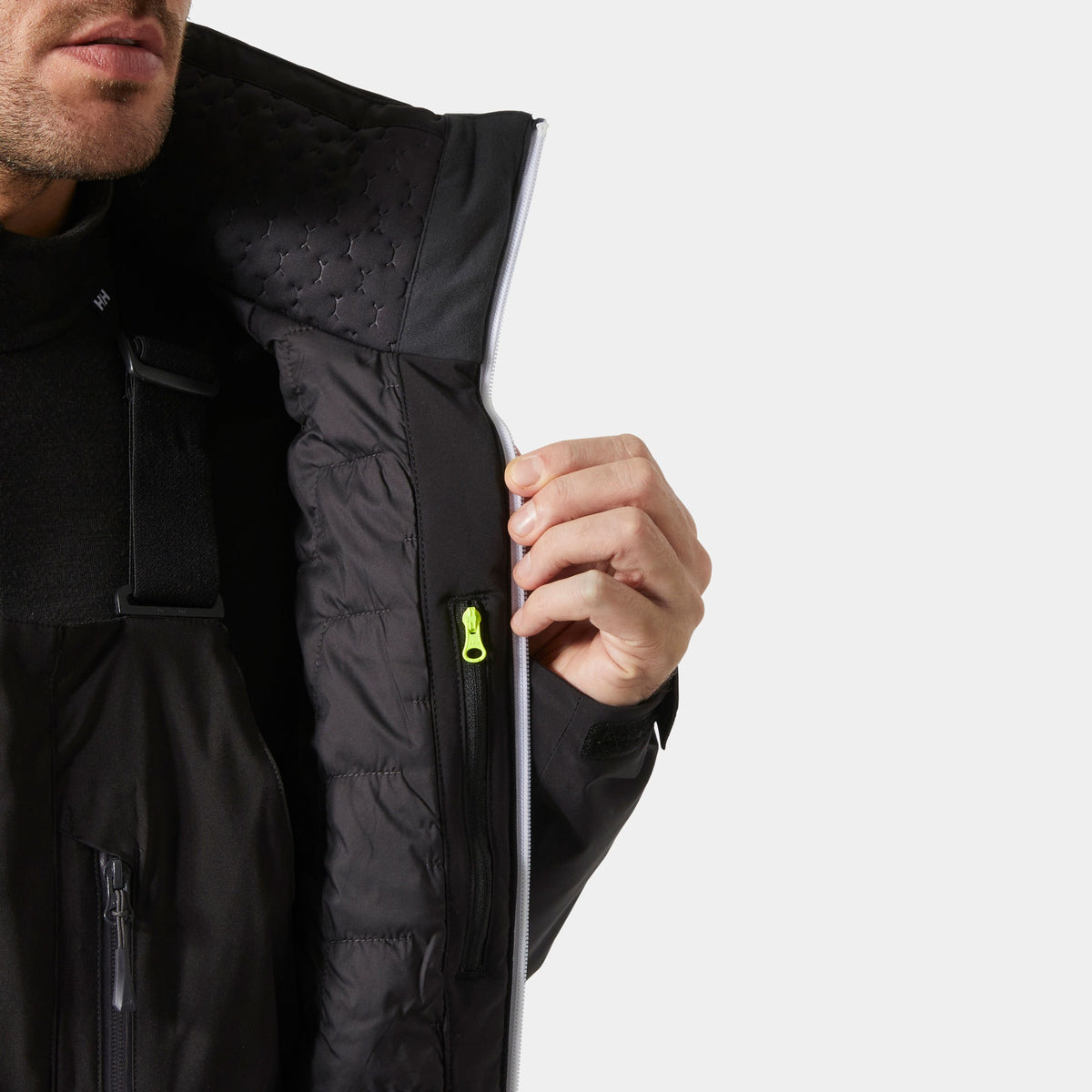 ALPHA LIFALOFT JACKET, BLACK, XXL