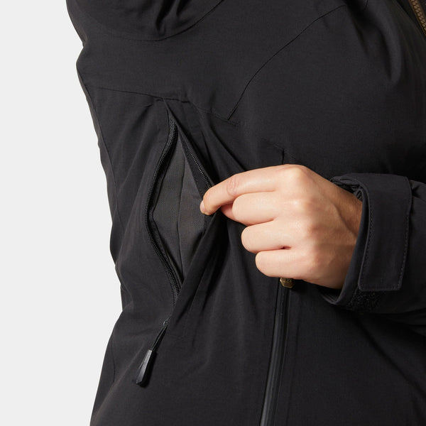 W ATLAS INFINITY STRETCH JKT, BLACK, L