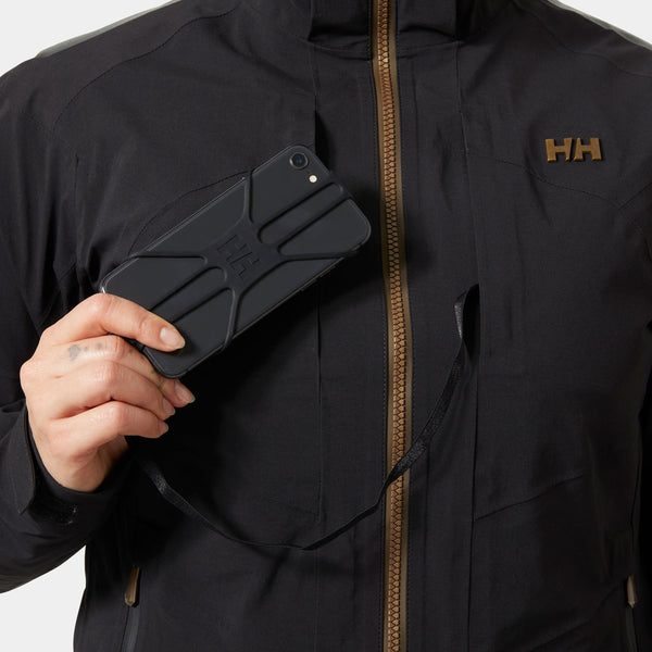 W ATLAS INFINITY STRETCH JKT, BLACK, L