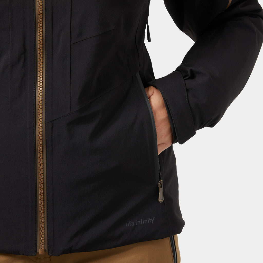 W ATLAS INFINITY STRETCH JKT, BLACK, L