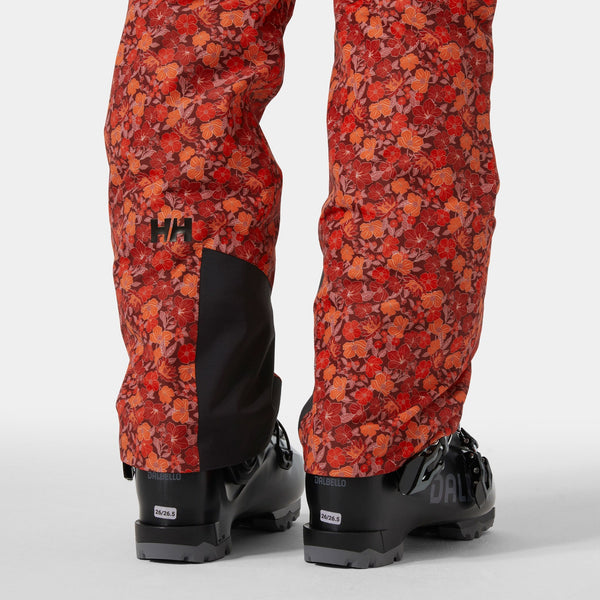 W LEGENDARY INSULATED PANT, RED FLOWER, L