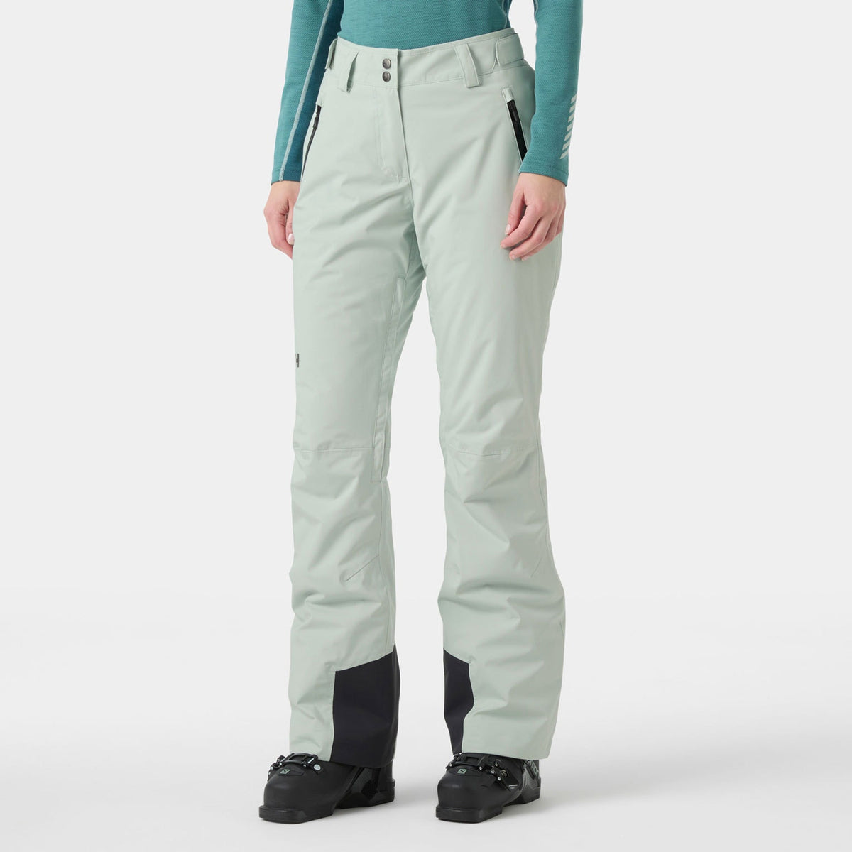 W LEGENDARY INSULATED PANT, GREEN MIST, L